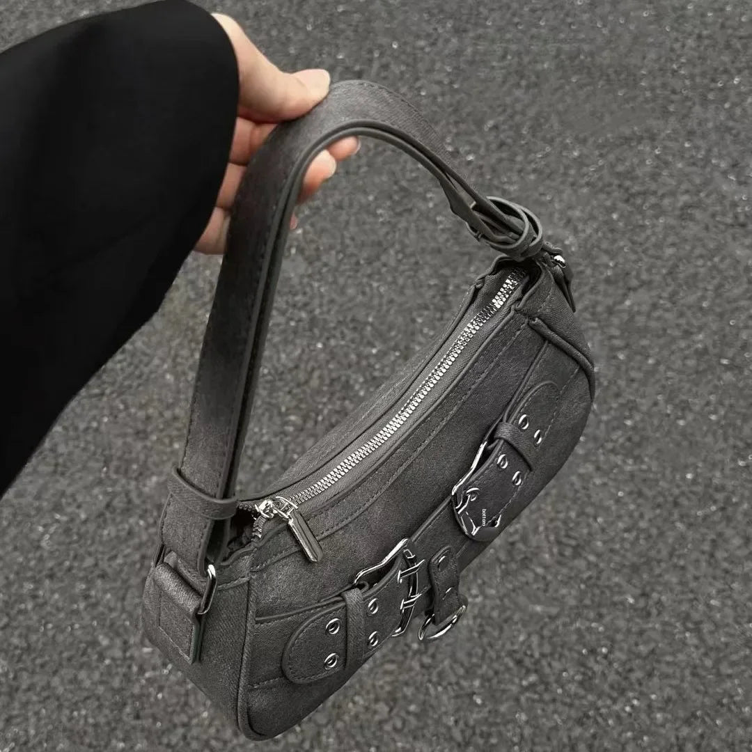 American sweet and cool babes fashion niche armpit bag premium bag women's 2024 new casual and versatile shoulder bag
